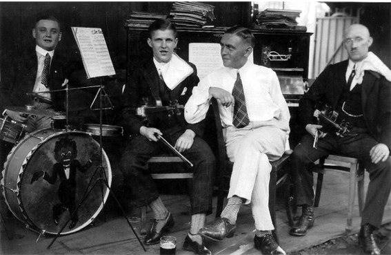 Die Musiker in den 1920er Jahren 