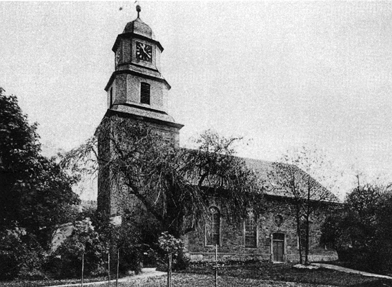 Marienkirche von der Südseite, 1923 