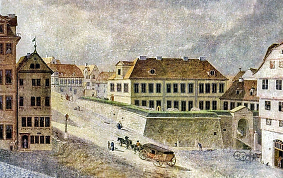 Das Kastell an der Fulda, ~1860 